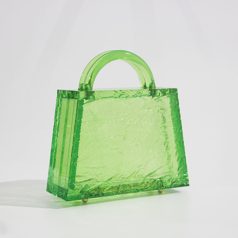Fashion Brand Mini Acrylic Dinner Hand Bag