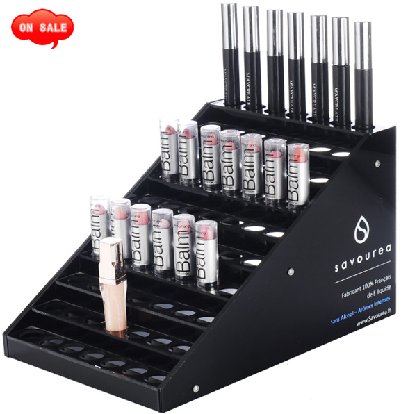 Custom Acrylic Step Display, Lipstick Cosmetic Display