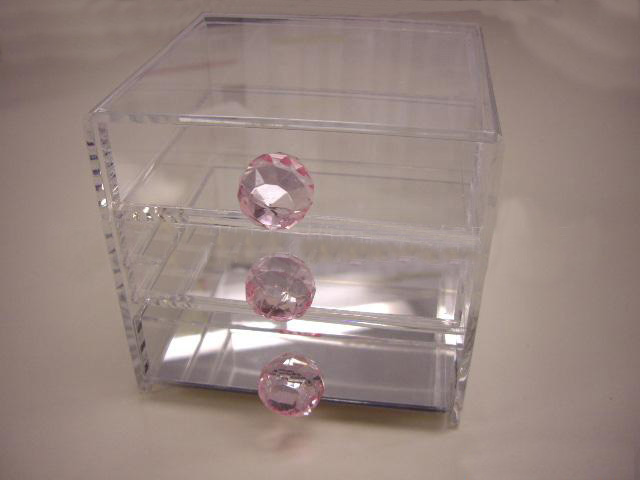 Cosmetic organiser acrylic make