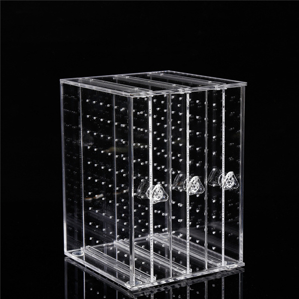 Acrylic Jewelry Organizer Storage Box Earring Display