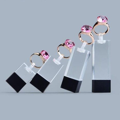 Acrylic Block Ring Display Stand