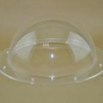 Transparent semicircular acrylic lampshade.cn display