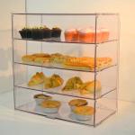 Acrylic food display stand CLAF-18