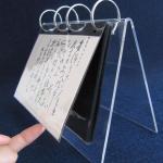 Office Supply Acrylic Calendar Display Stand