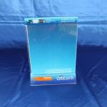 Customize Clear Desktop Acrylic Display Menu Holder