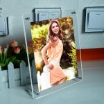 Desktop Clear Sex Lucite Acrylic Plastic Photo Frame