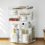 Acrylic Rotating Skin Care Storage Box