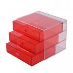 Acrylic Drawer Box for Makeup, Jewelry, Crafts, Office Supplies, and More