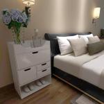 White Color Special Design Side Table Furniture